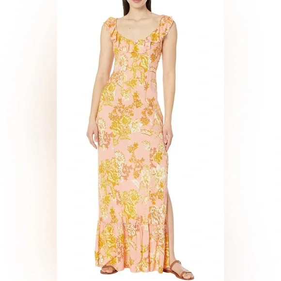 free people remind me maxi dress Free People Remind Me Maxi Slip Dress in Dark Chocolate